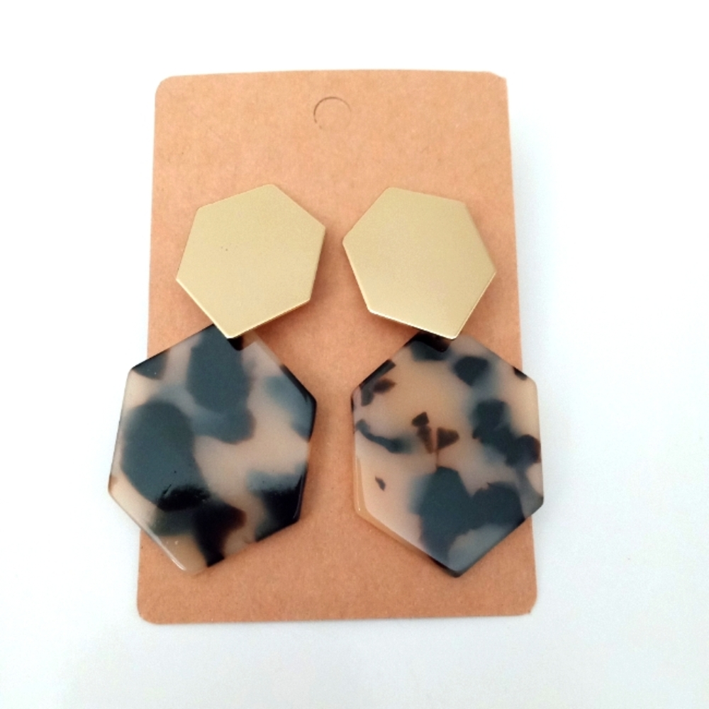 Fashion Jewelry Acrylic Dangle Earrings